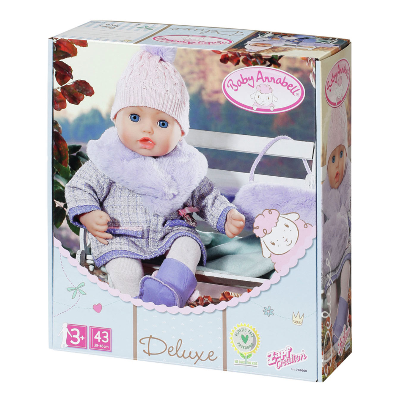 Baby Annabell Deluxe Mantel, 43cm