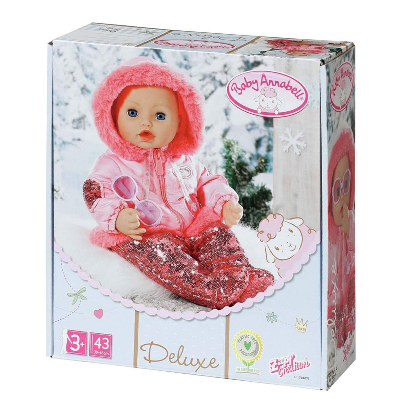 Baby Annabell Deluxe Hiver, 43 cm