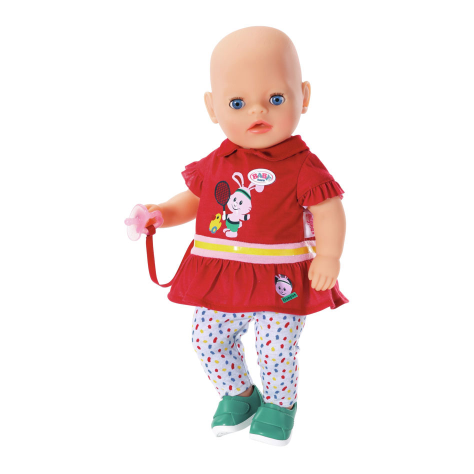 BABY born Petite tenue de sport rouge, 36 cm