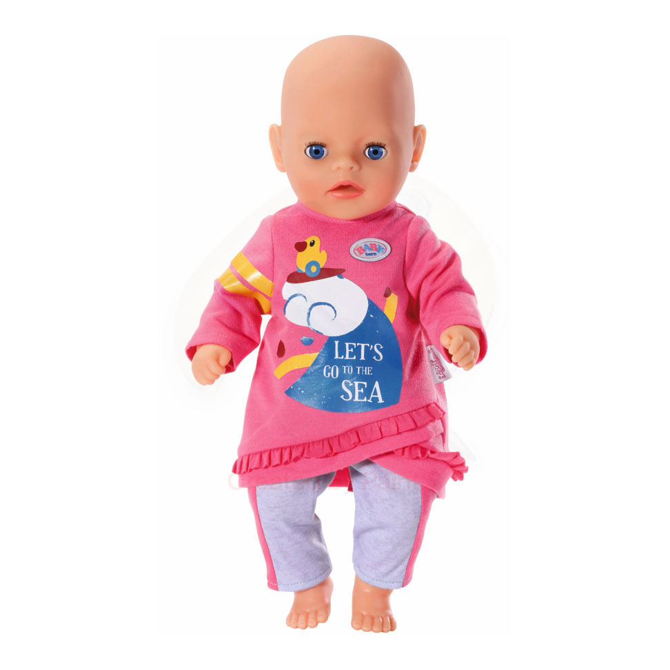 Opvoeding salade nationalisme BABY born Little Casual Outfit Roze, 36 cm ... | Lobbes Speelgoed België