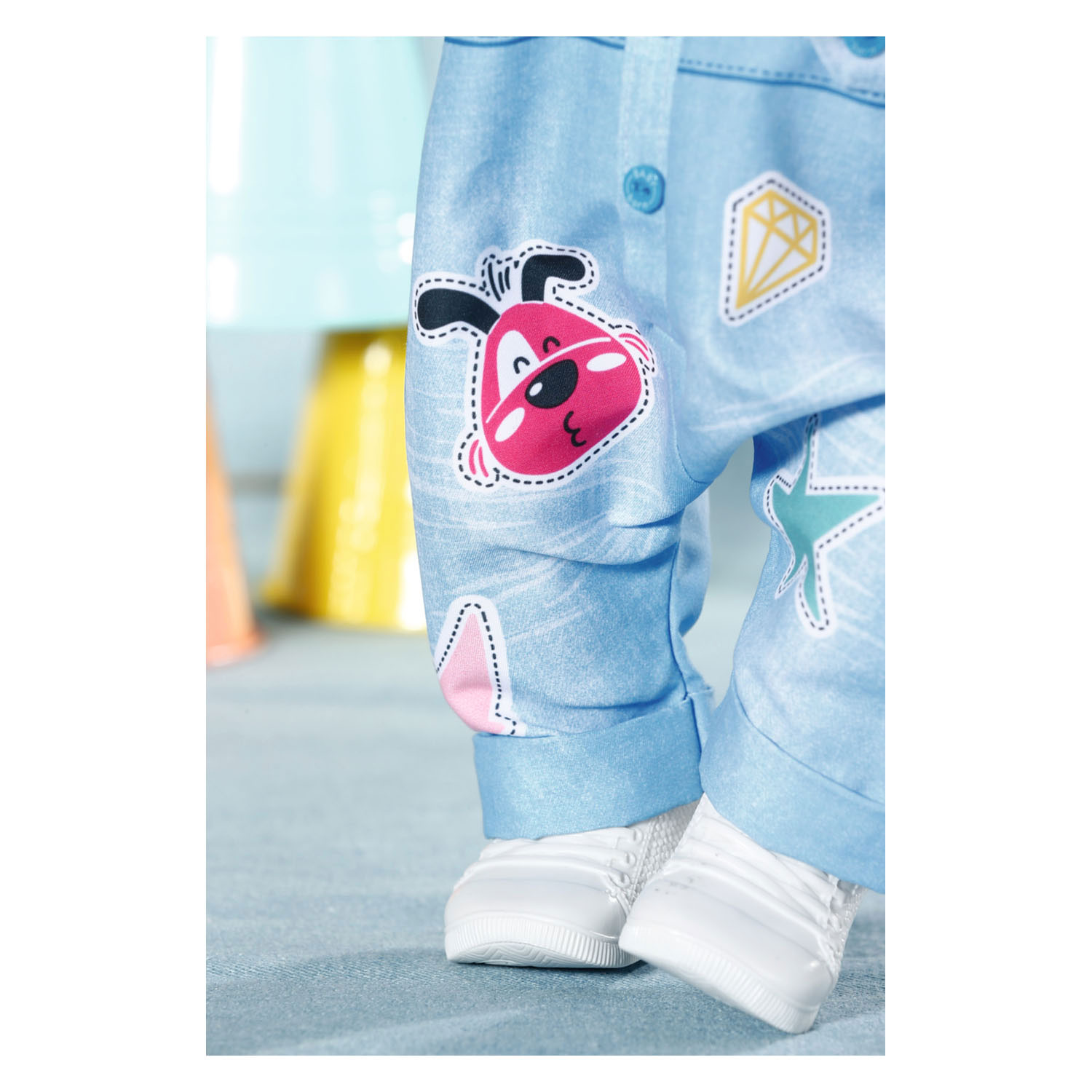 BABY born Deluxe Jeans Overall, 43cm