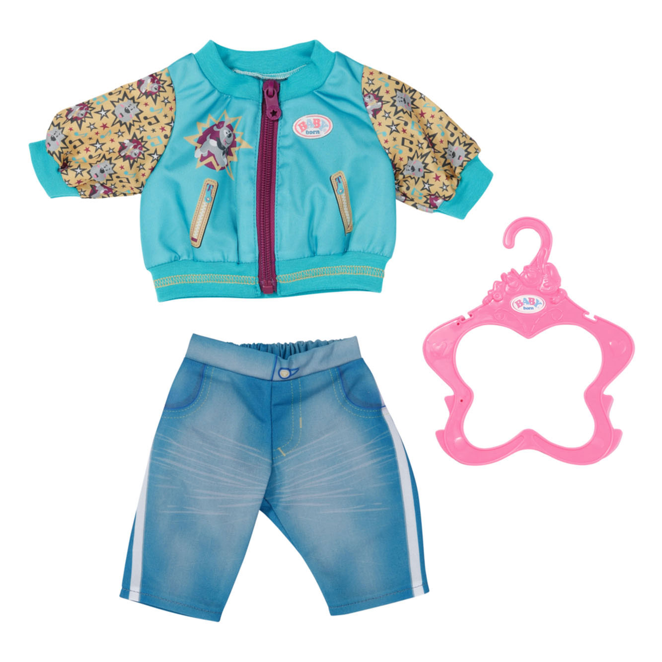 Kinderdag Onbekwaamheid proza BABY born Outfit met Jas, 43cm online kopen? | Lobbes Speelgoed