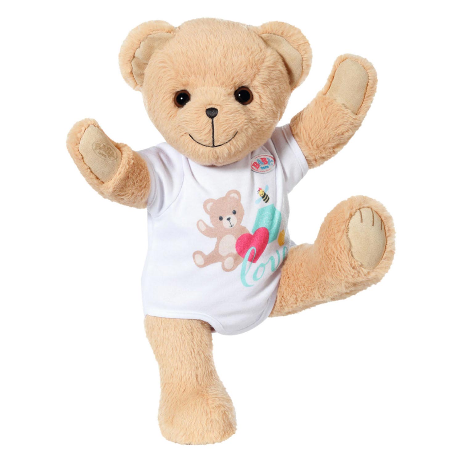 BABY born Teddybär mit Heft, 36cm