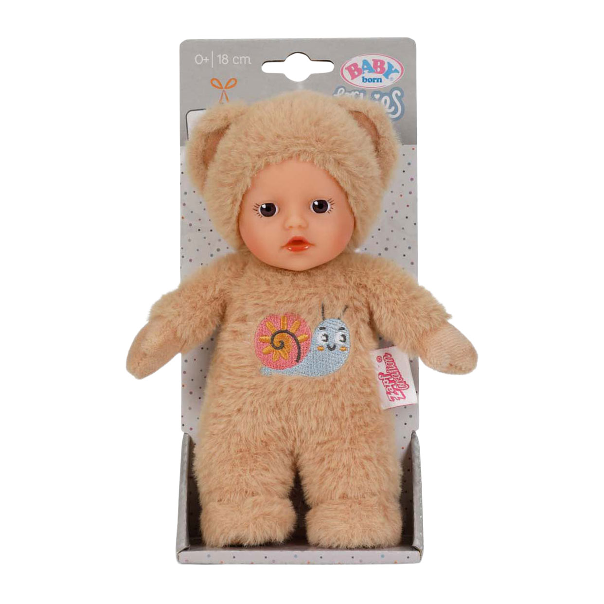 BABY born Puppe für Babys Cutie Brown Bear - 18cm