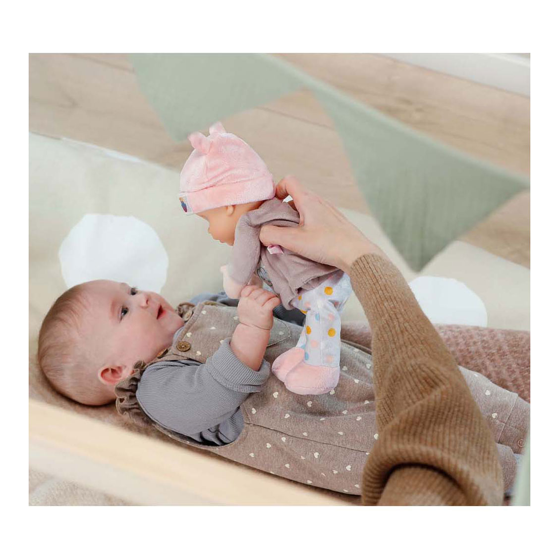 BABY Born Pop voor Baby's Sweetie Mauve, 30cm