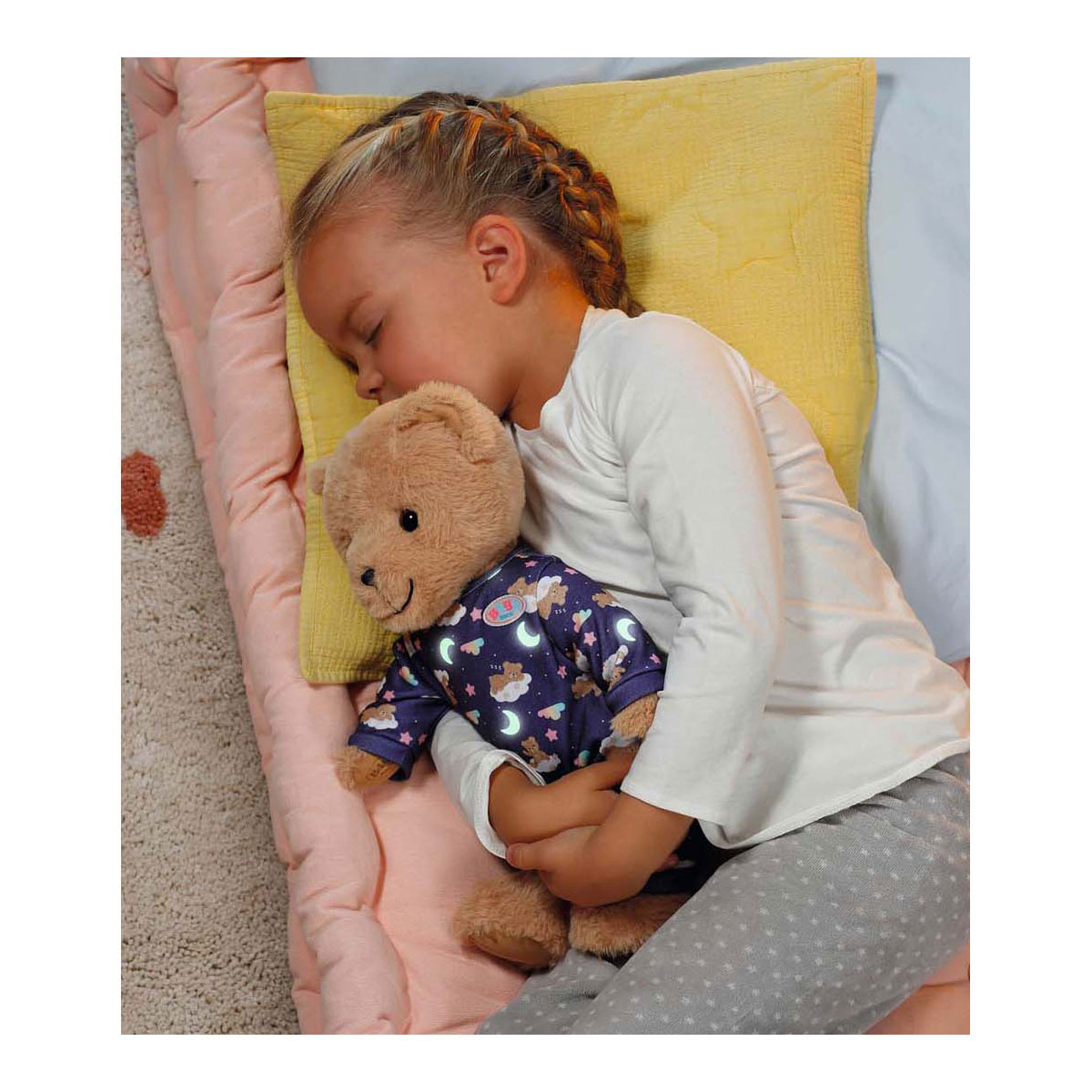 BABY Born Teddy Romper Glow in the Dark, 43cm