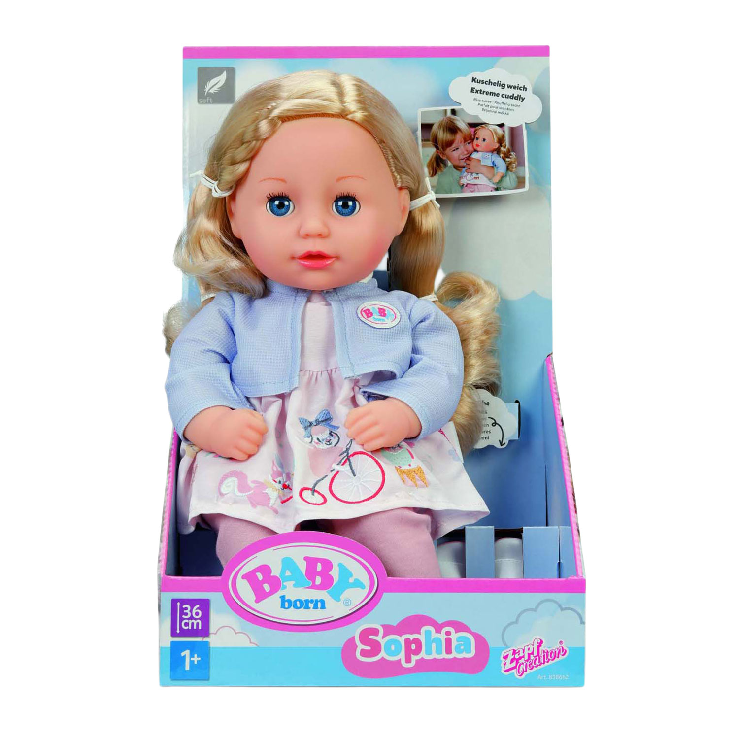 BABY born Pop Sophia Rose -  36cm