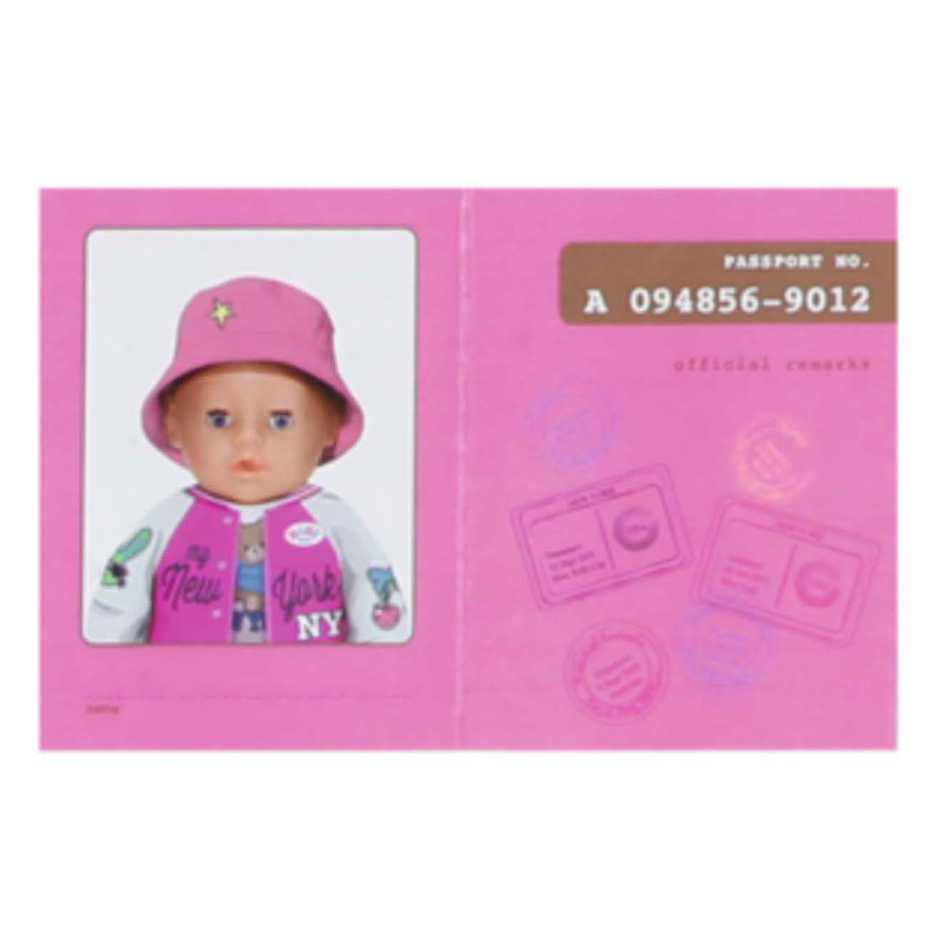 BABY born Travel Set, 43cm
