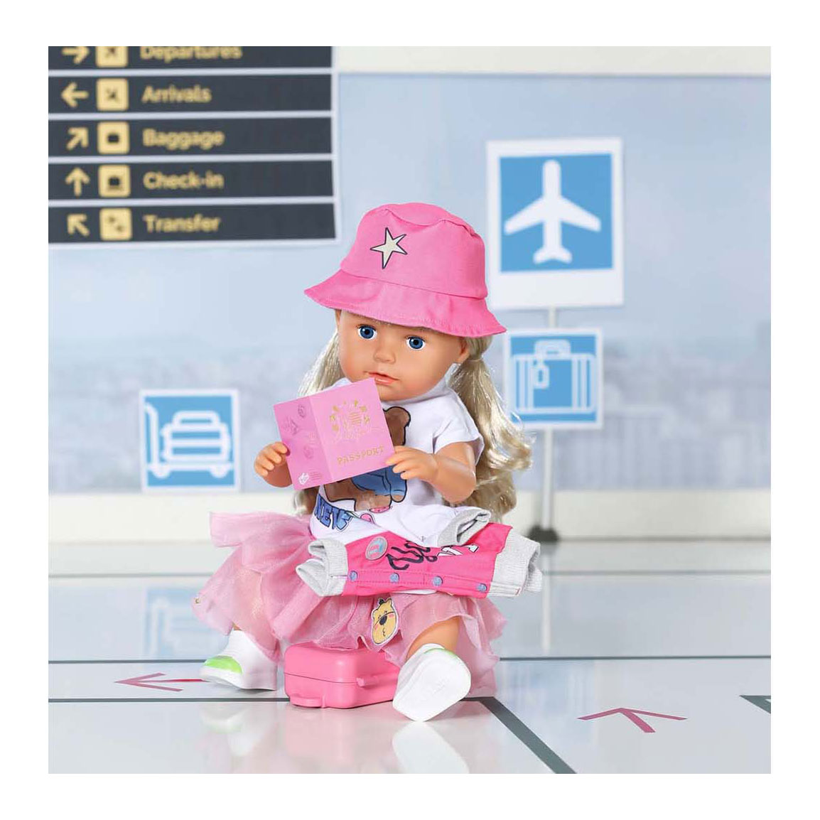 BABY born Travel Set, 43cm