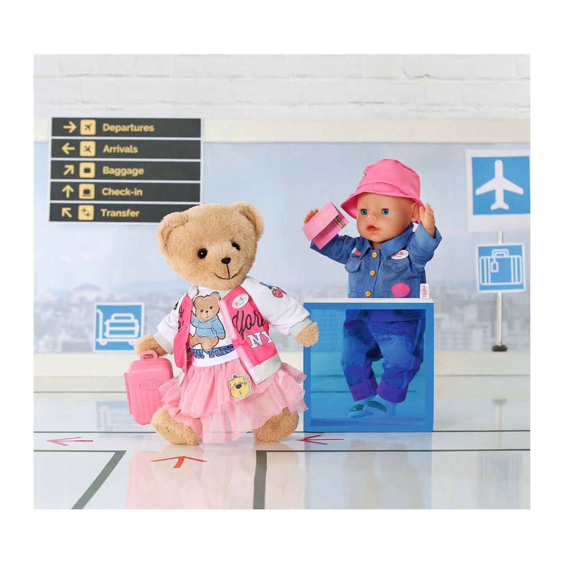 BABY born Travel Set, 43cm