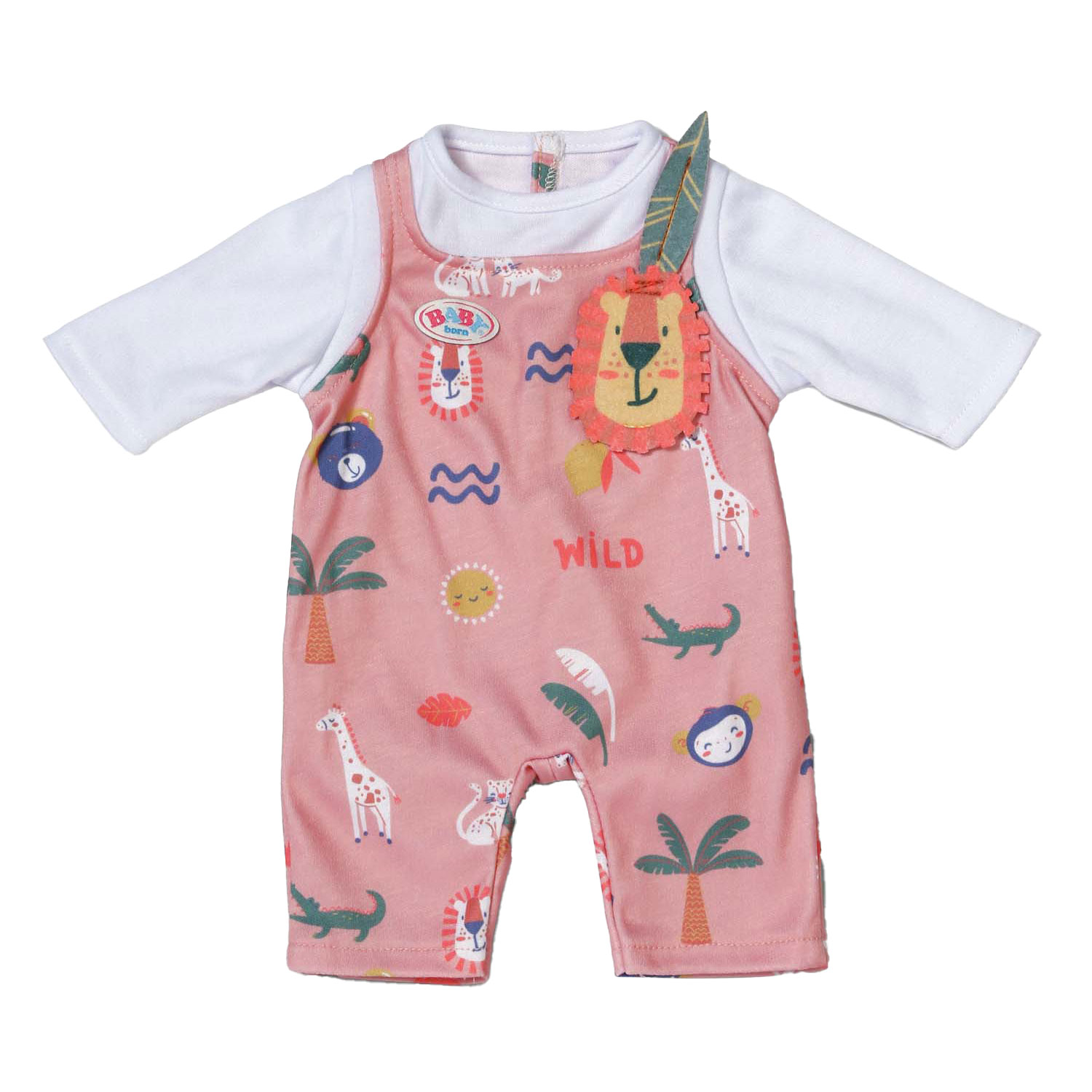 Combinaison Jungle BABY born , 43 cm