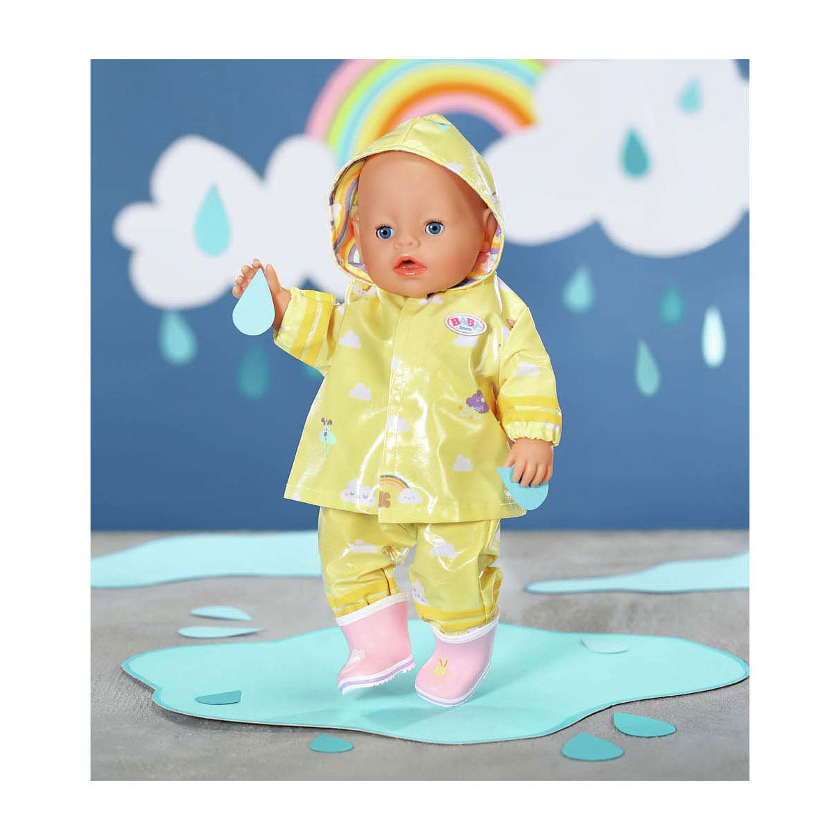 Tenue de pluie de luxe BABY born , 43 cm