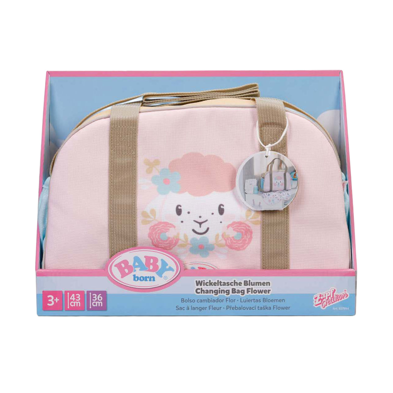 BABY born Luiertassetje voor Poppen