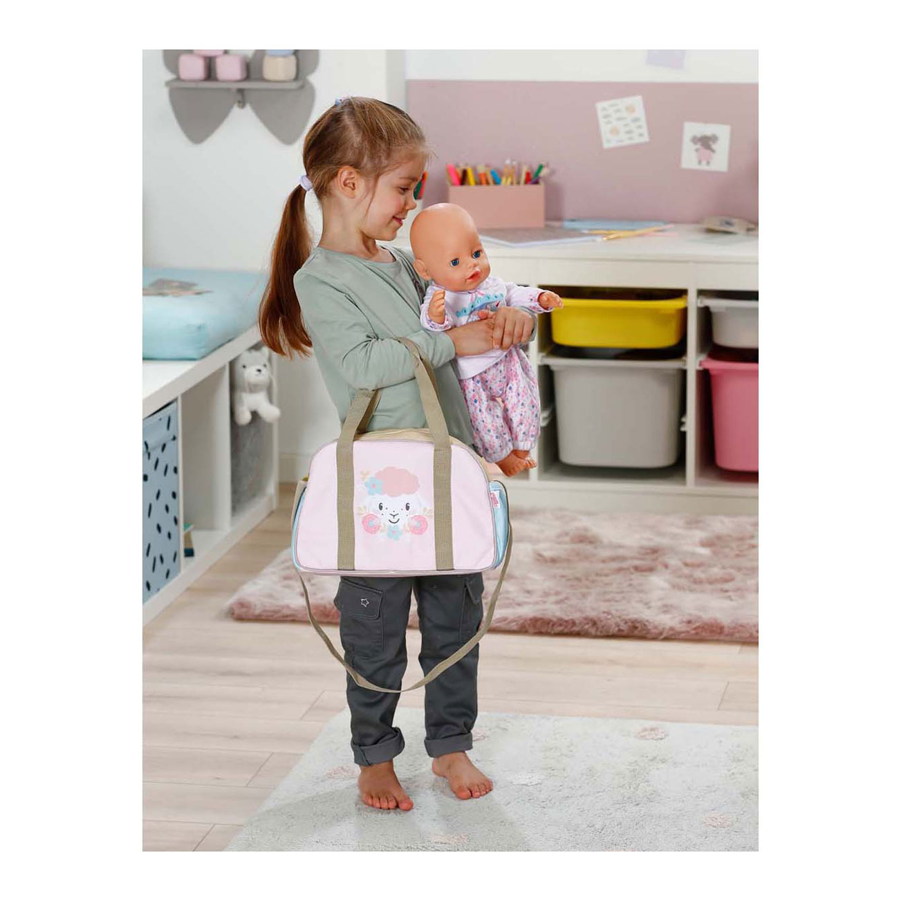BABY born Luiertassetje voor Poppen