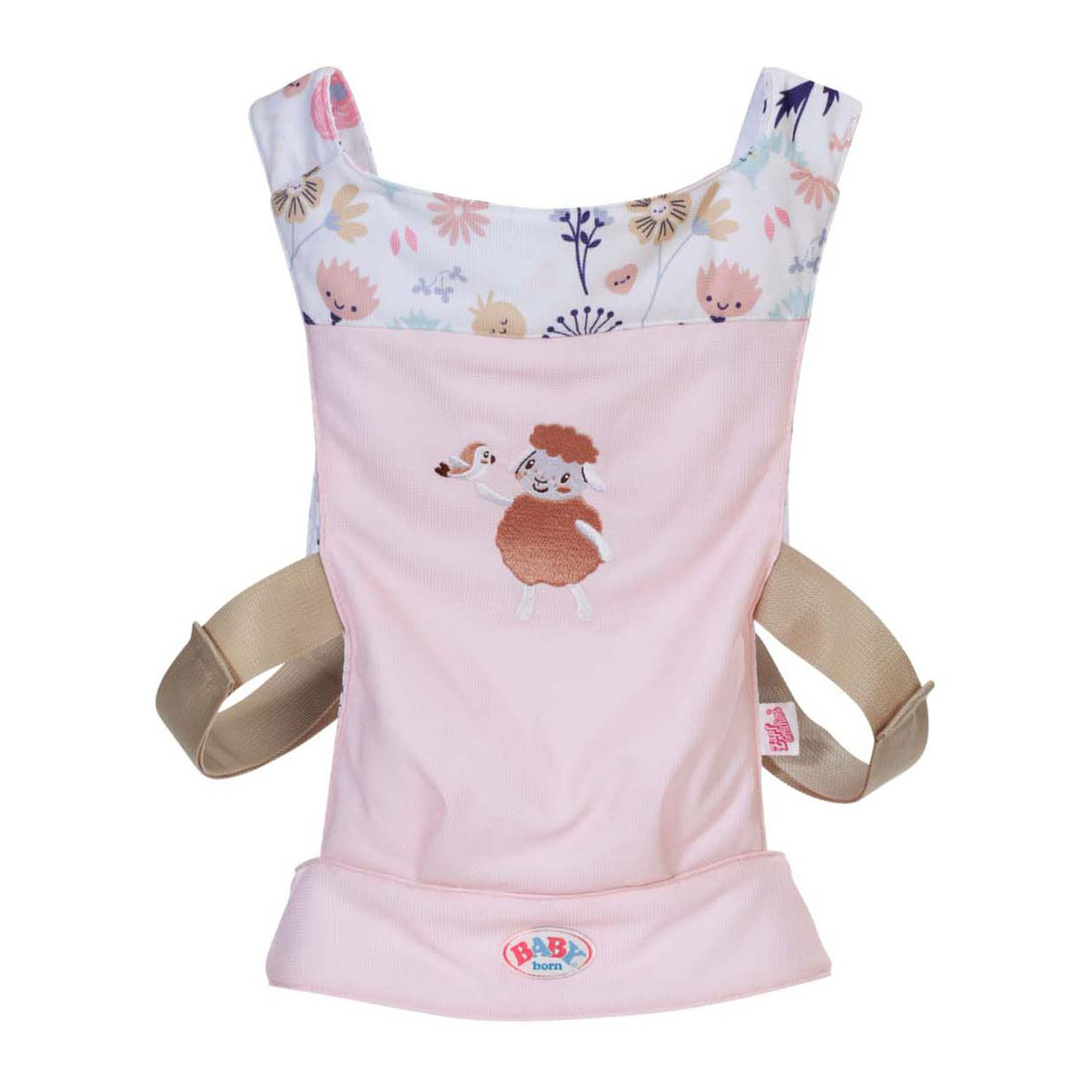 BABY born Babytrage Blumen