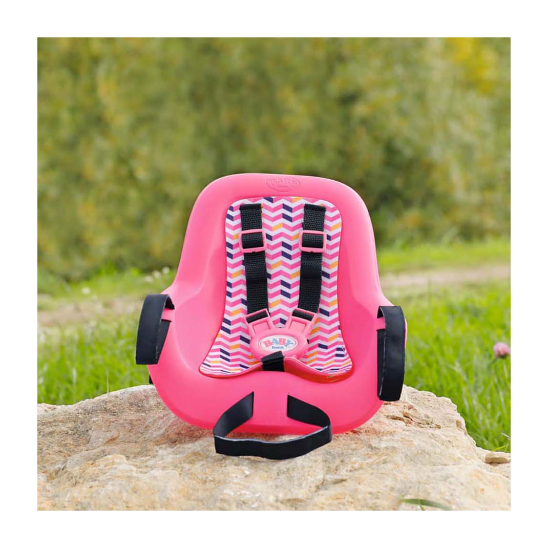 BABY born Fietsstoeltje voor Poppen - Roze
