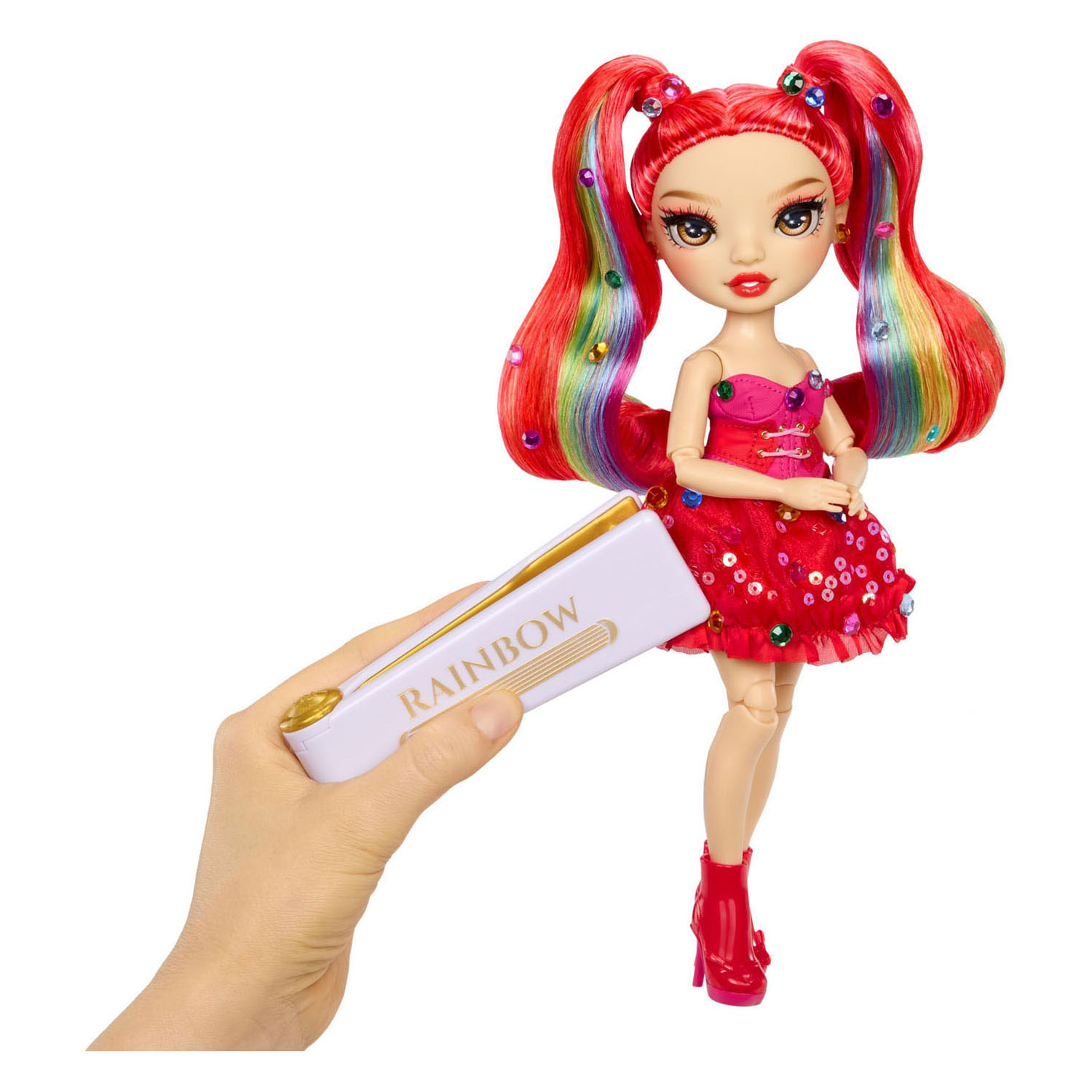 Dazzling Fashion Dolls Vivienne Rouge Modepop - Rood