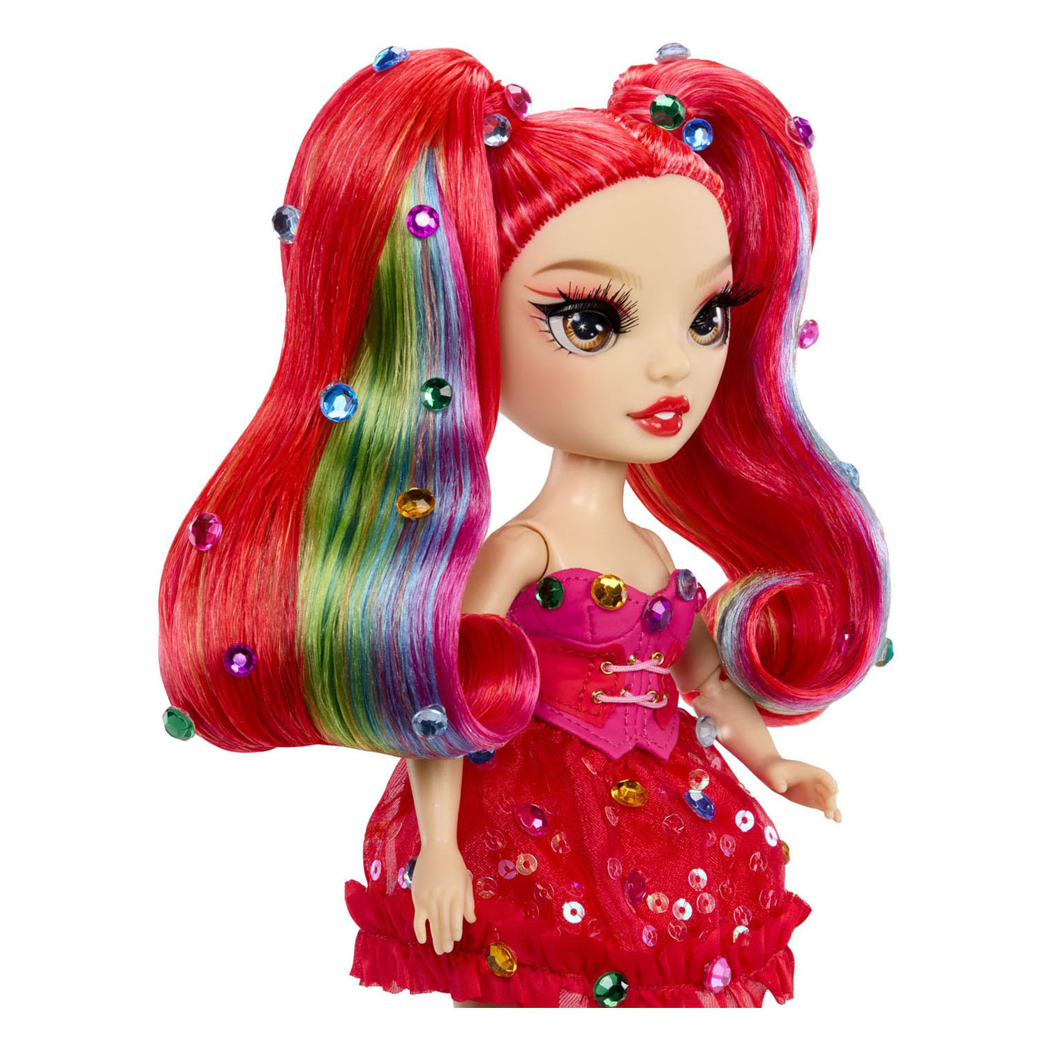 Dazzling Fashion Dolls Vivienne Rouge Modepop - Rood