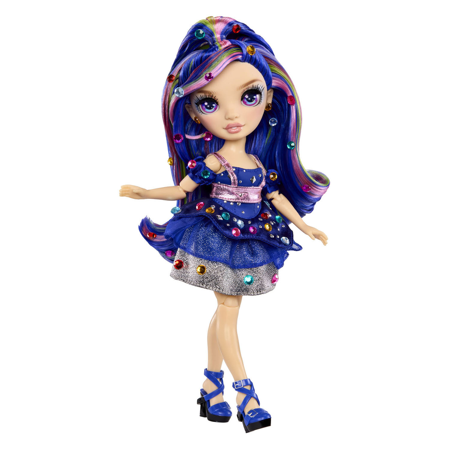 Dazzling Fashion Genevieve Bleue Modepop - Blauw
