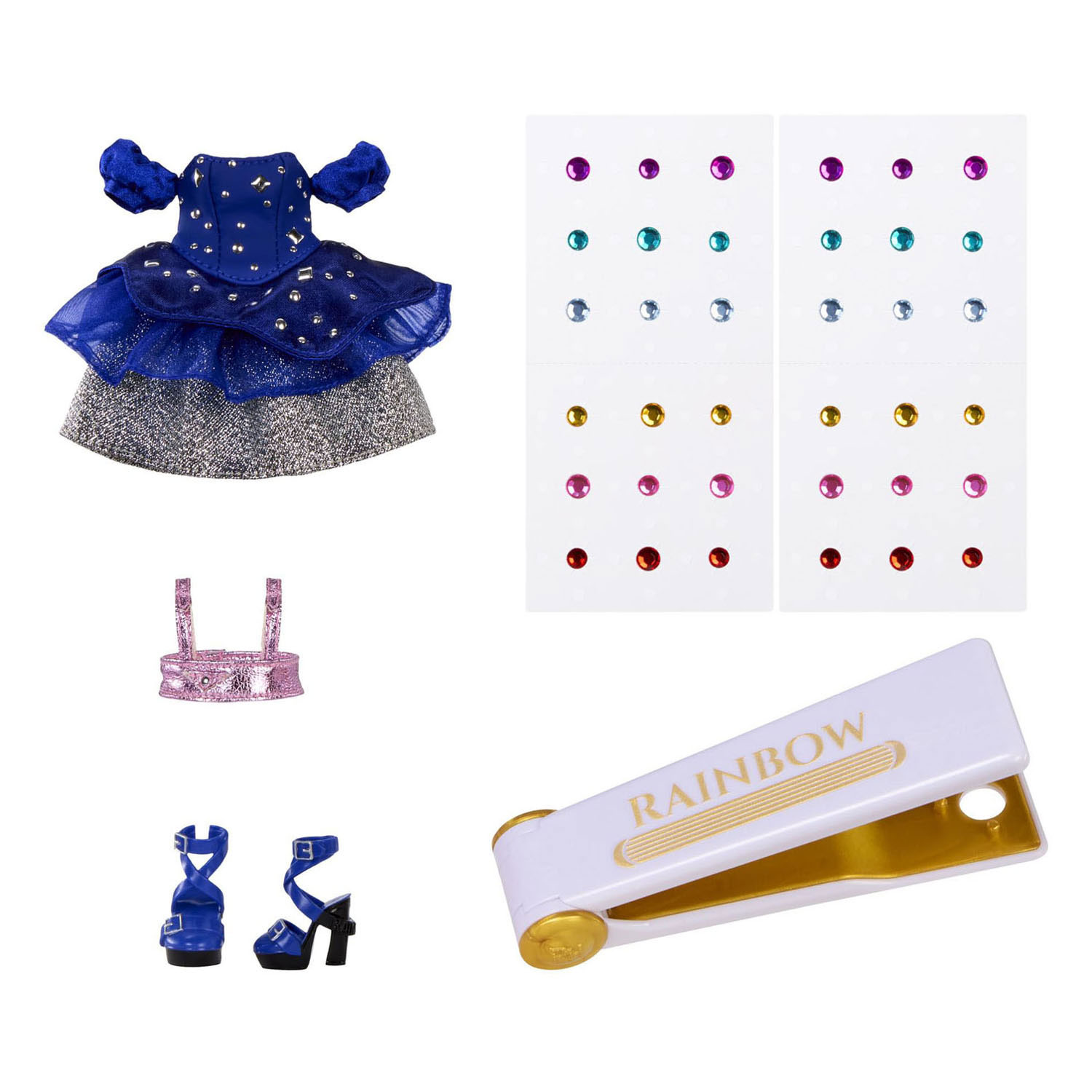 Dazzling Fashion Genevieve Bleue Modepop - Blauw