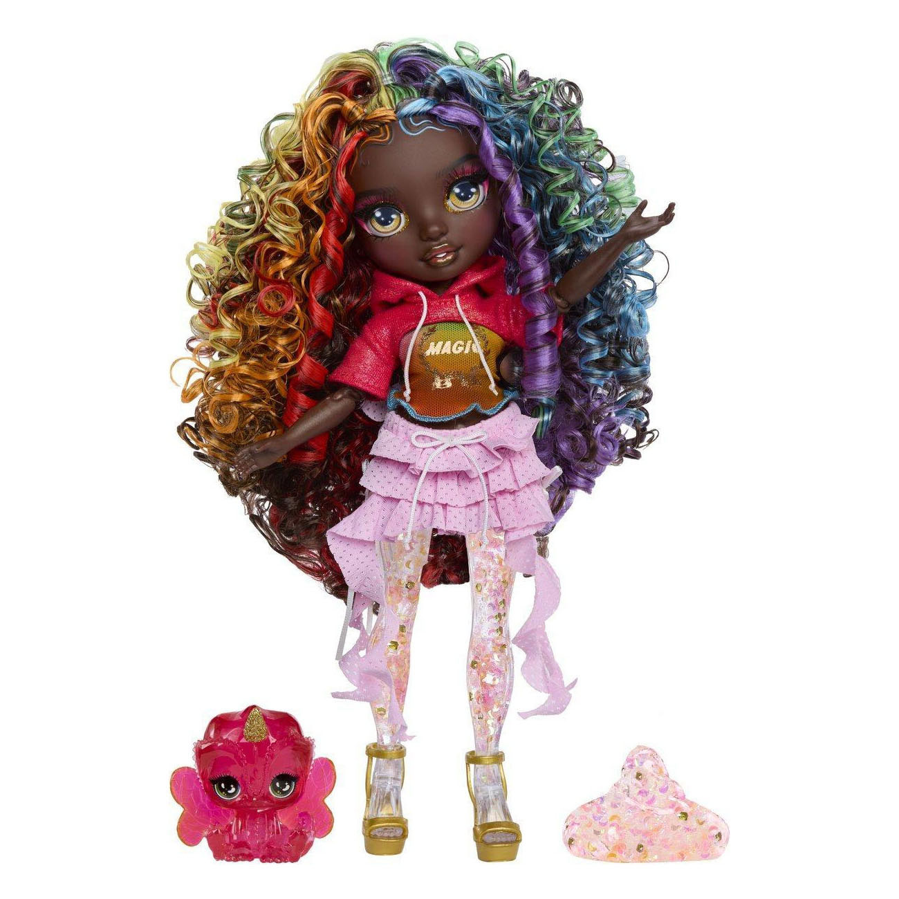Rainbow Shimmers met Slijm Iris Modepop