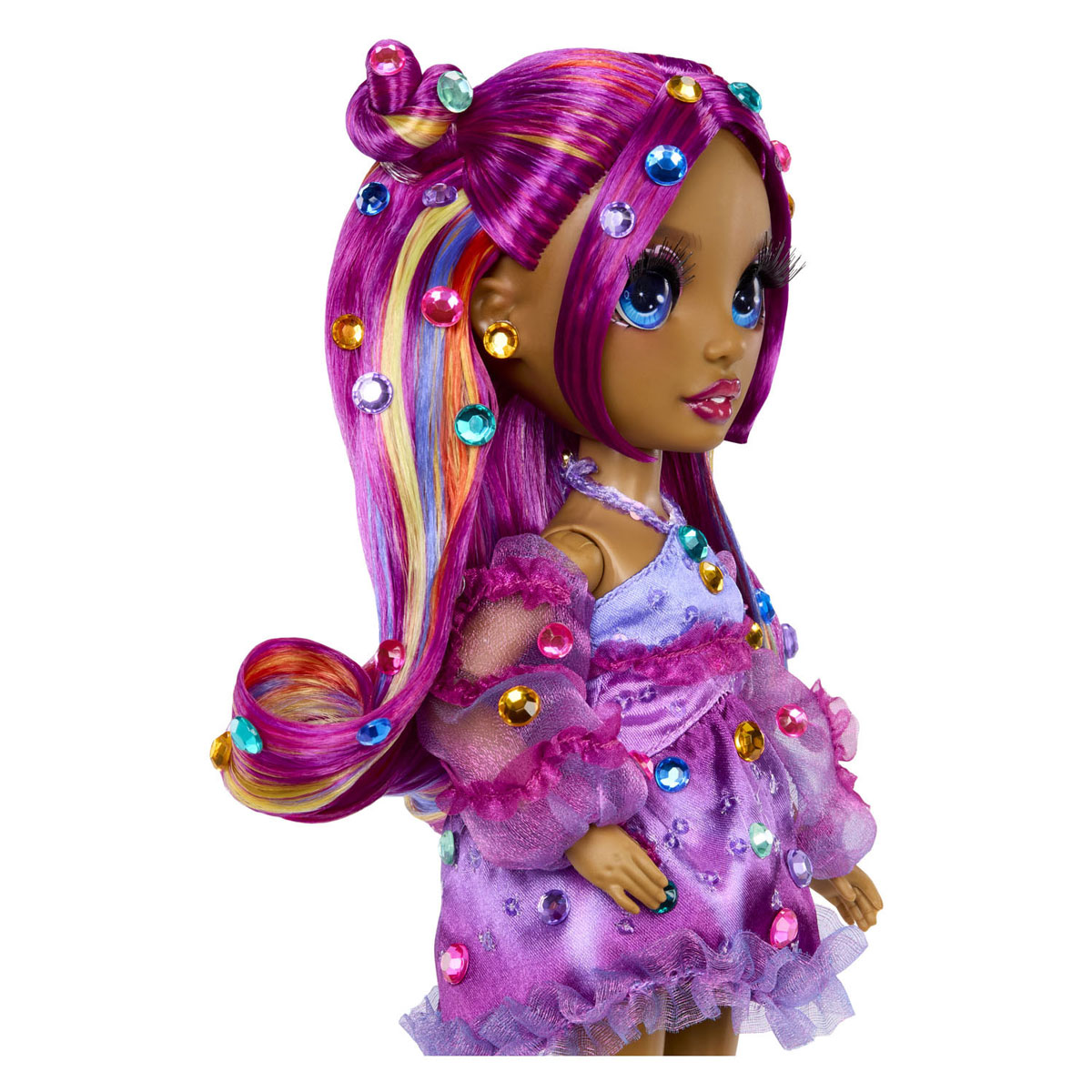 Dazzling Fashion Dolls Noemie Violette Modepop - Paars