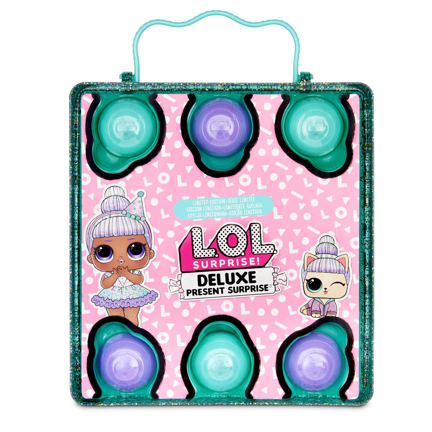 L.O.L. Deluxe Present Surprise- Teal