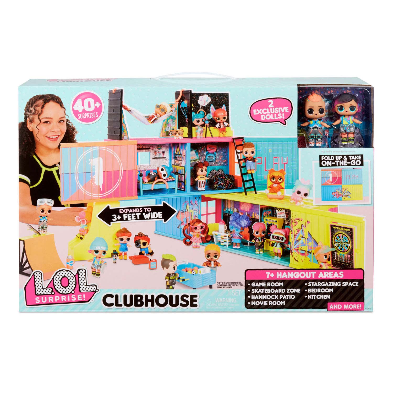 L.O.L. Surprise Clubhouse Speelset