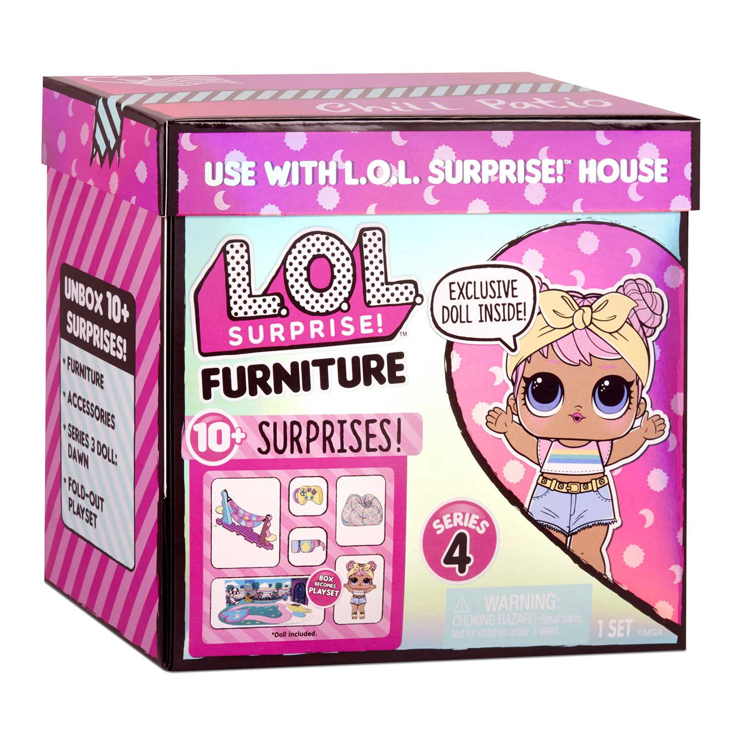 L.O.L. Surprise Furniture met Pop - Chill Patio & Dawn