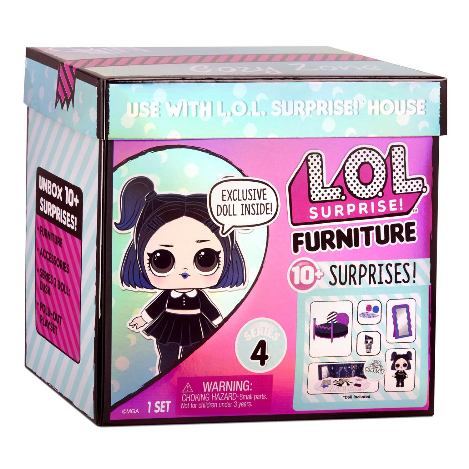 L.O.L. Surprise Furniture met Pop - Cozy Zone & Dusk