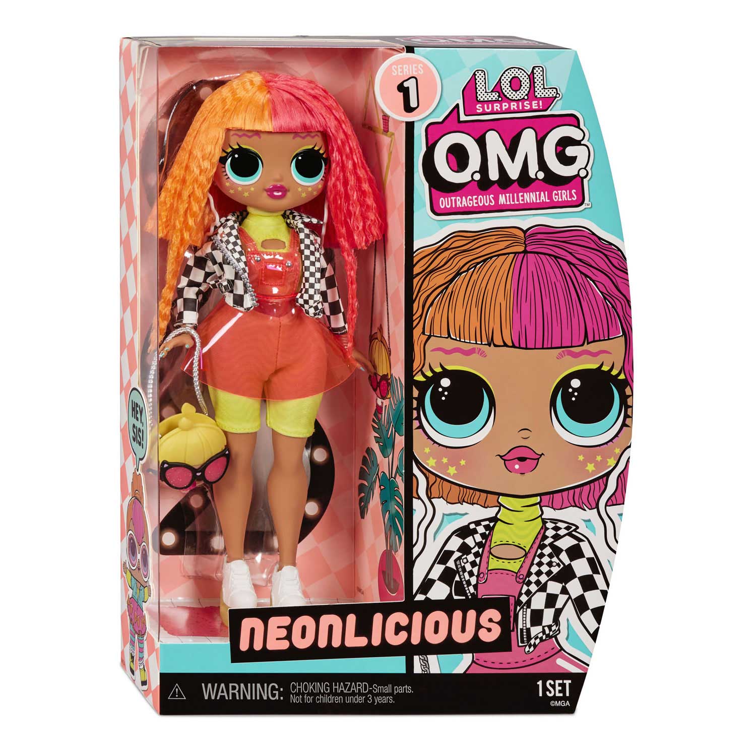 L.O.L. Surprise OMG Core Doll Series - Neonlicious
