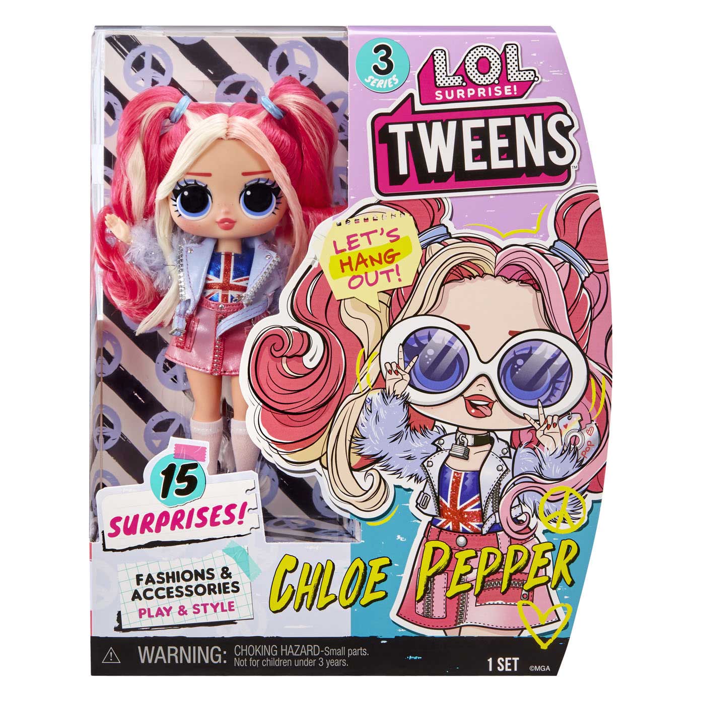 L.O.L. Surprise Tweens S3 Pop - Chloe Pepper
