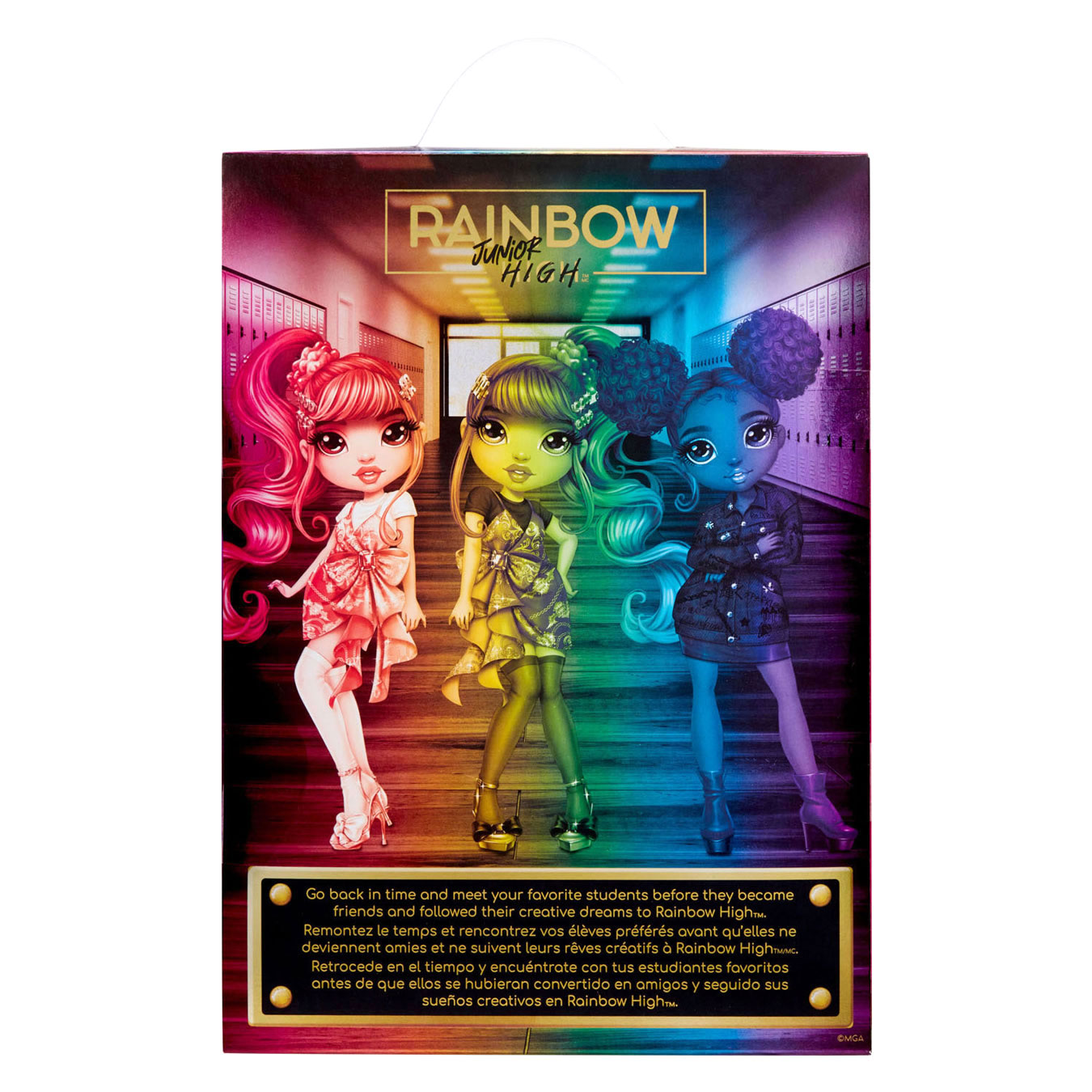 Rainbow High Junior High Modepuppe – Laurel