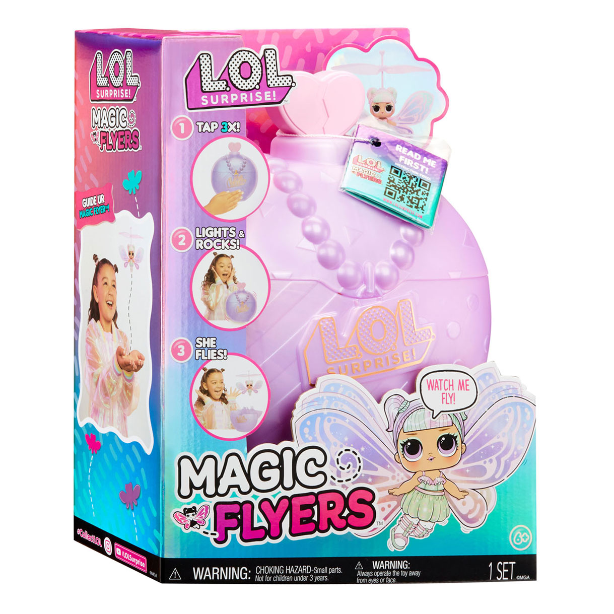 MDR. Surprise Magic Wishies Flying Tot - Lilas