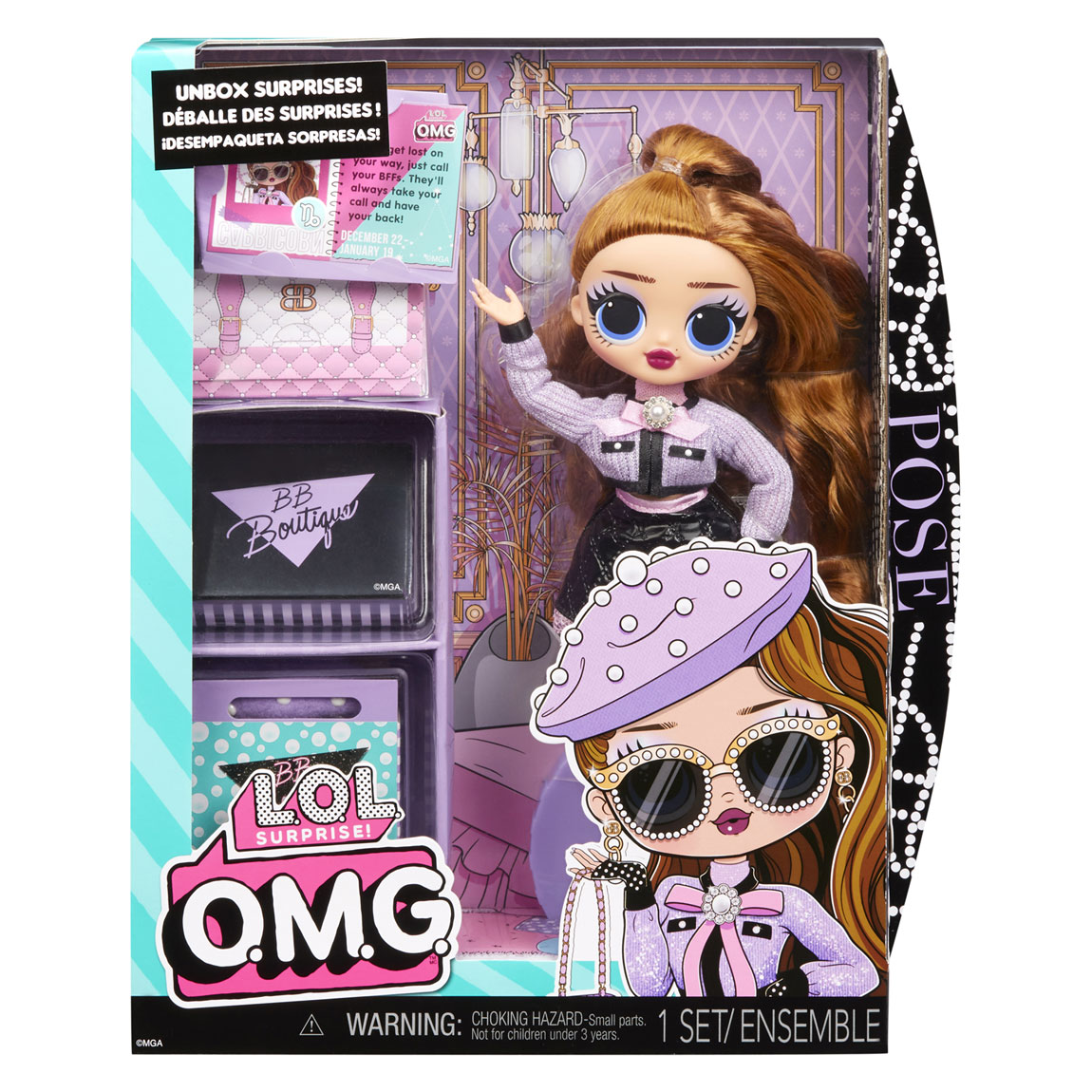 MDR. Surprise OMG Fashion Doll - Pose