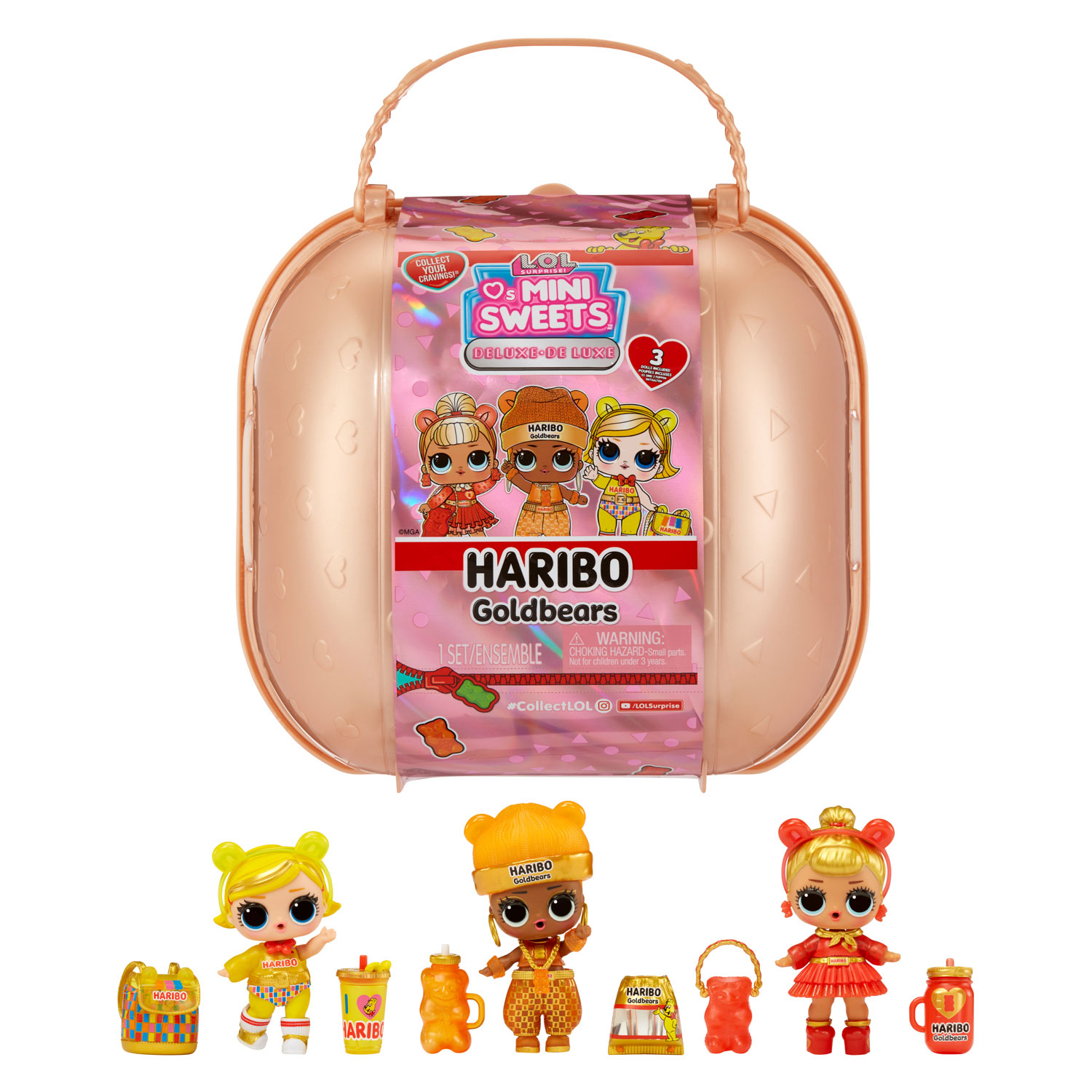 L.O.L. Surprise Loves Mini Pop Sweets X Haribo Deluxe- Goldbears