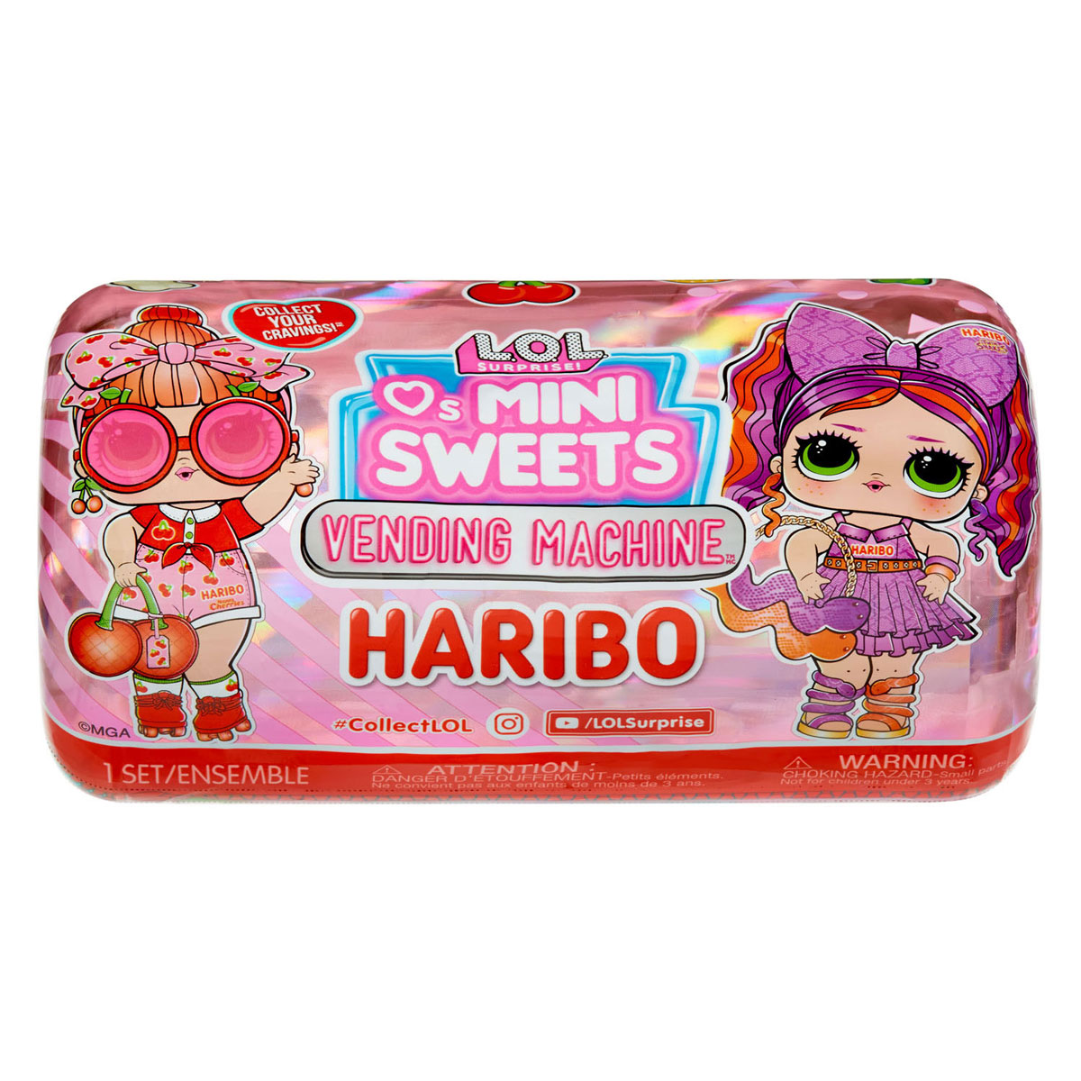 L.O.L. Suprise! loves Mini Sweets - Vending machine Haribo - Minipop