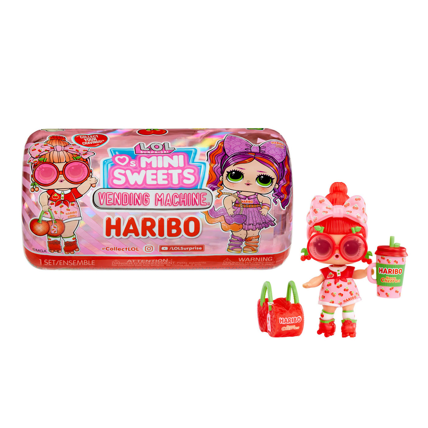 L.O.L. Surprise Loves Mini Pop Sweets X Haribo Snoepautomaat