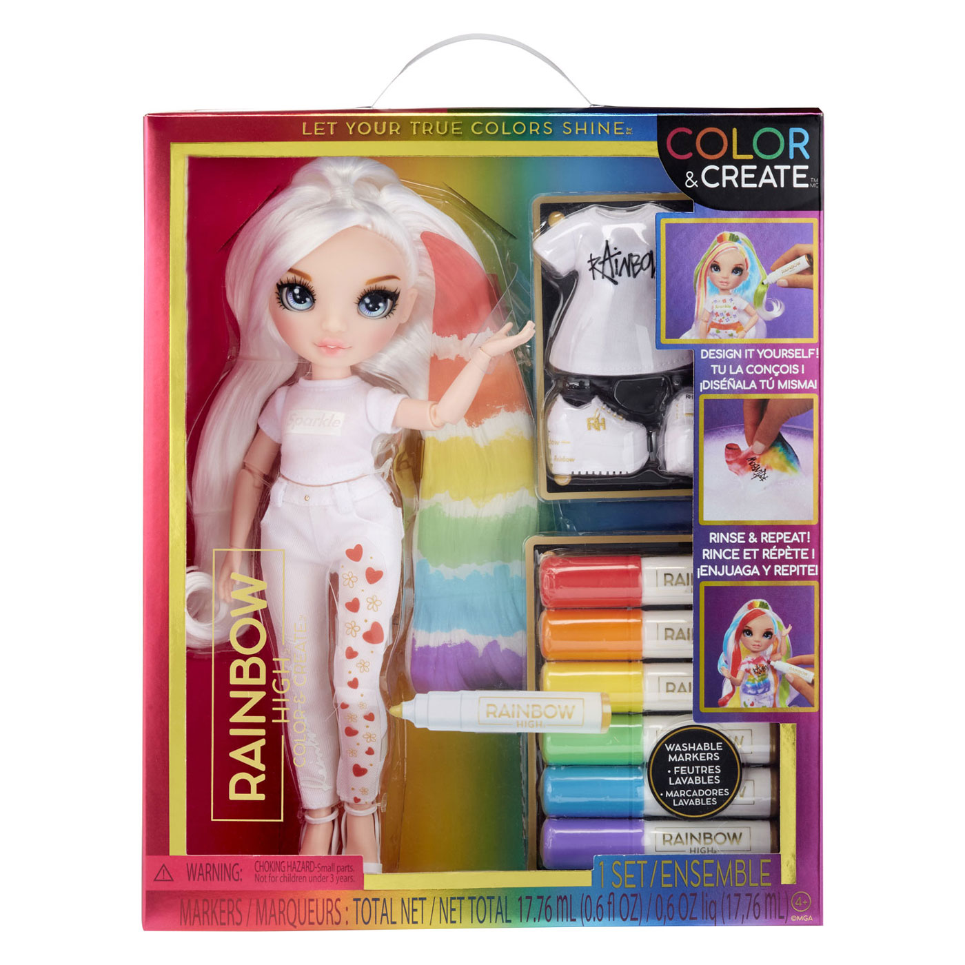 Acheter Poupée mannequin Rainbow High Color & Create