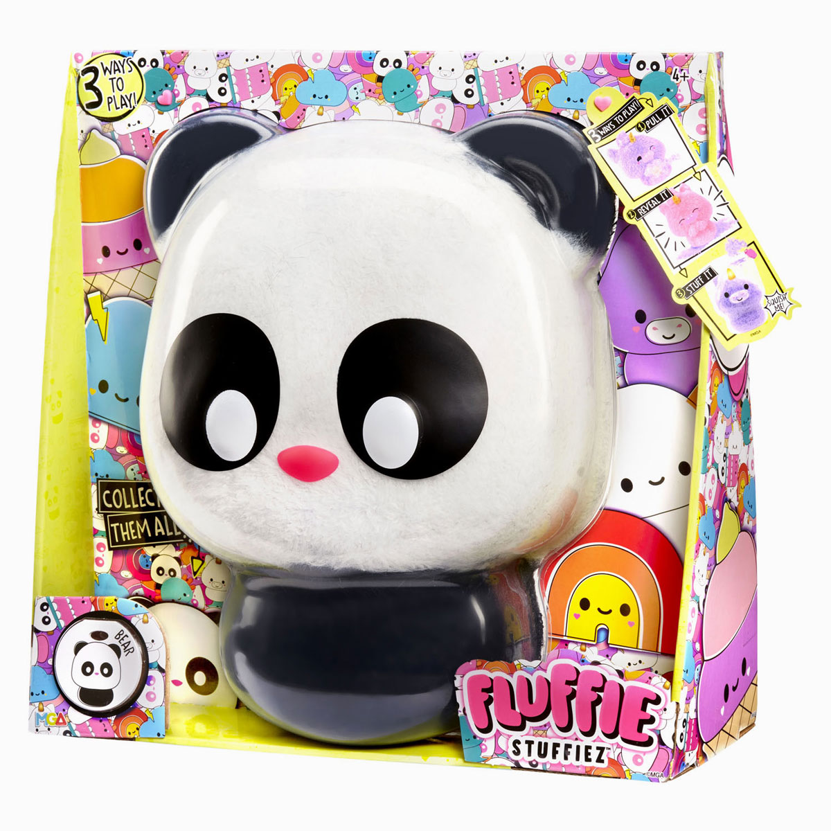 Fluffie Stuffiez Großer Plüsch – Panda