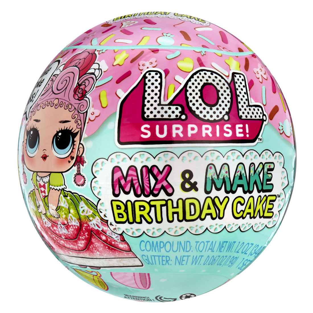 LOL. Surprise Mix & Make Geburtstags-Mini-Popball