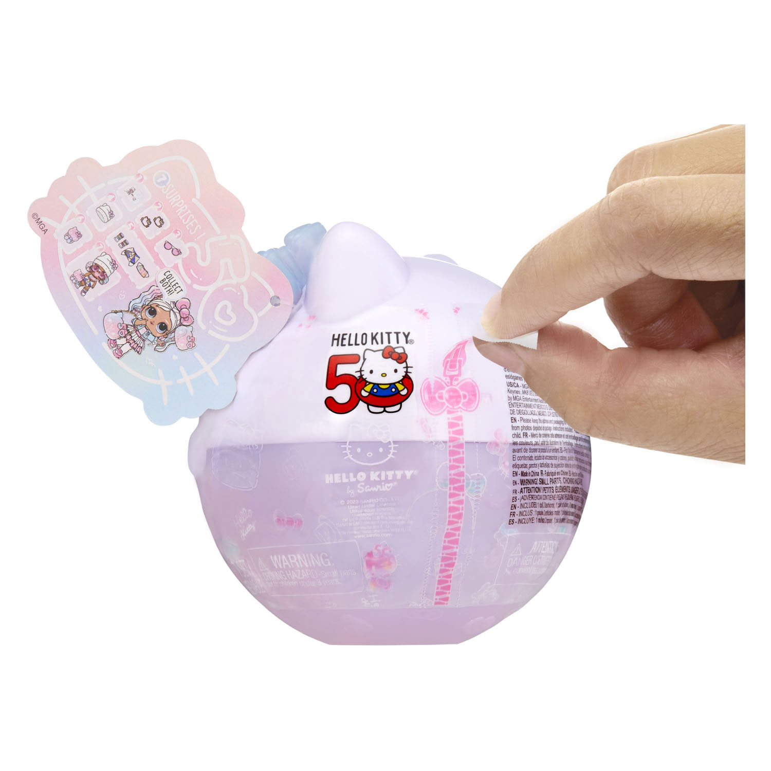 LOL Surprise aime Hello Kitty Mini boule pop