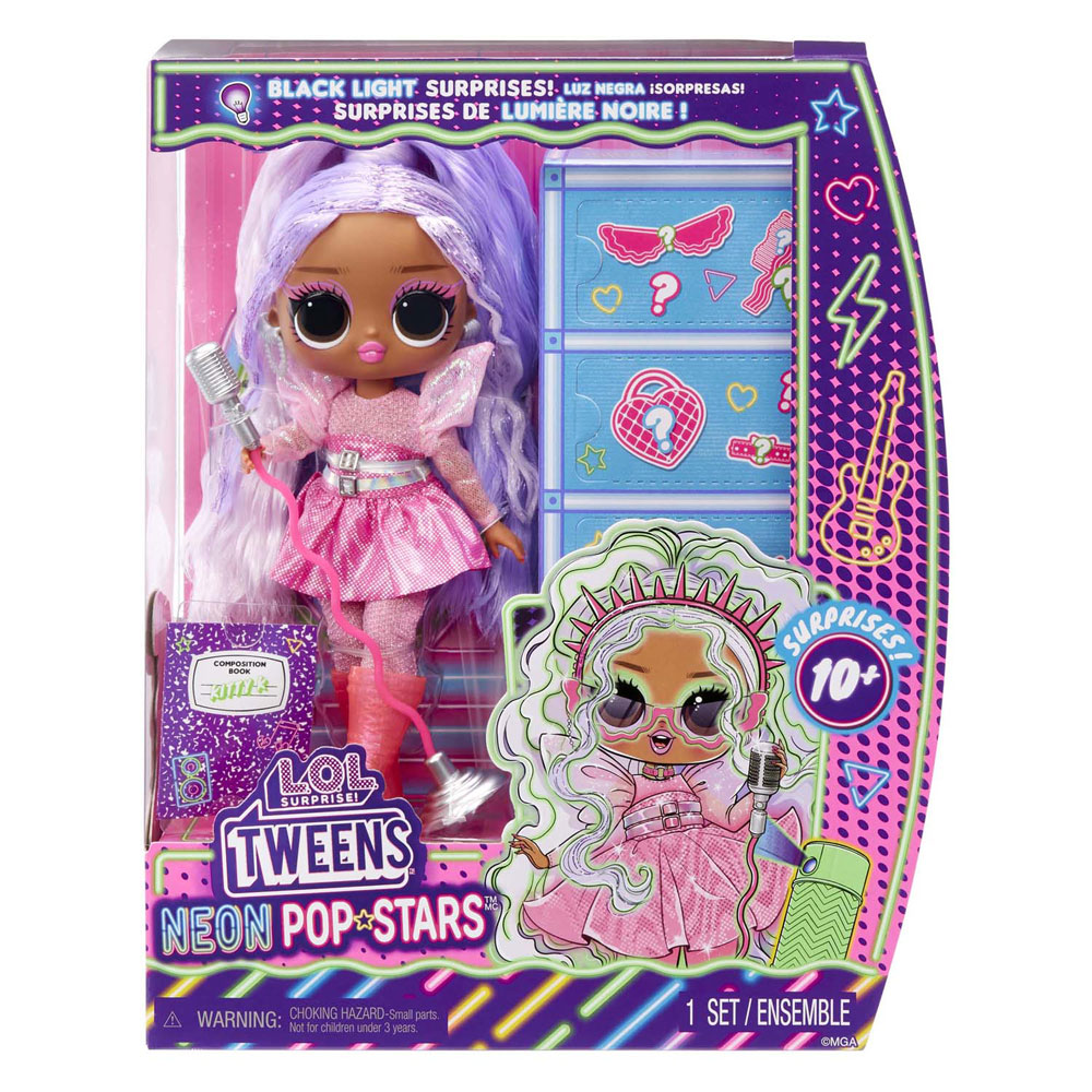 MDR. Surprise Tweens Neon Pop Stars - Kitty K