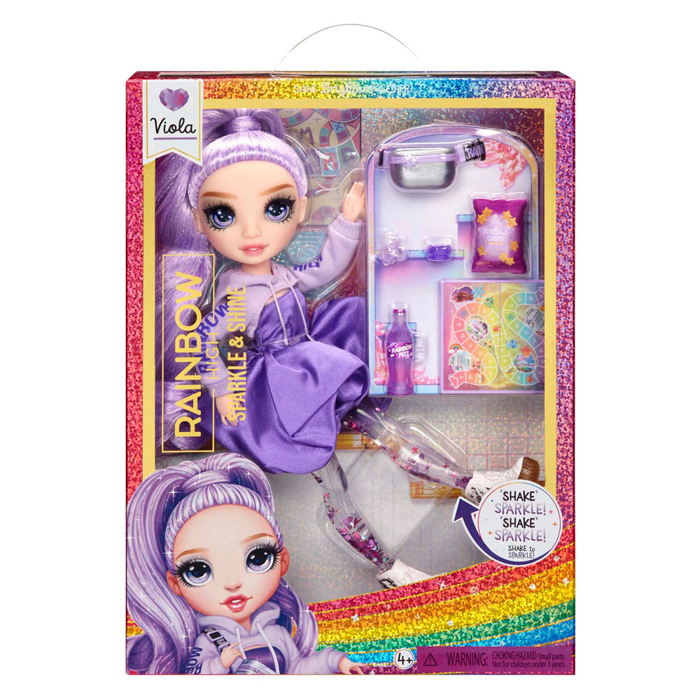 Poupée mannequin Rainbow High Sparkle & Shine - Viola