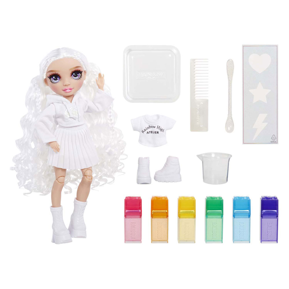 Rainbow High Aquarell & Create Fashion Doll – Lila Augen