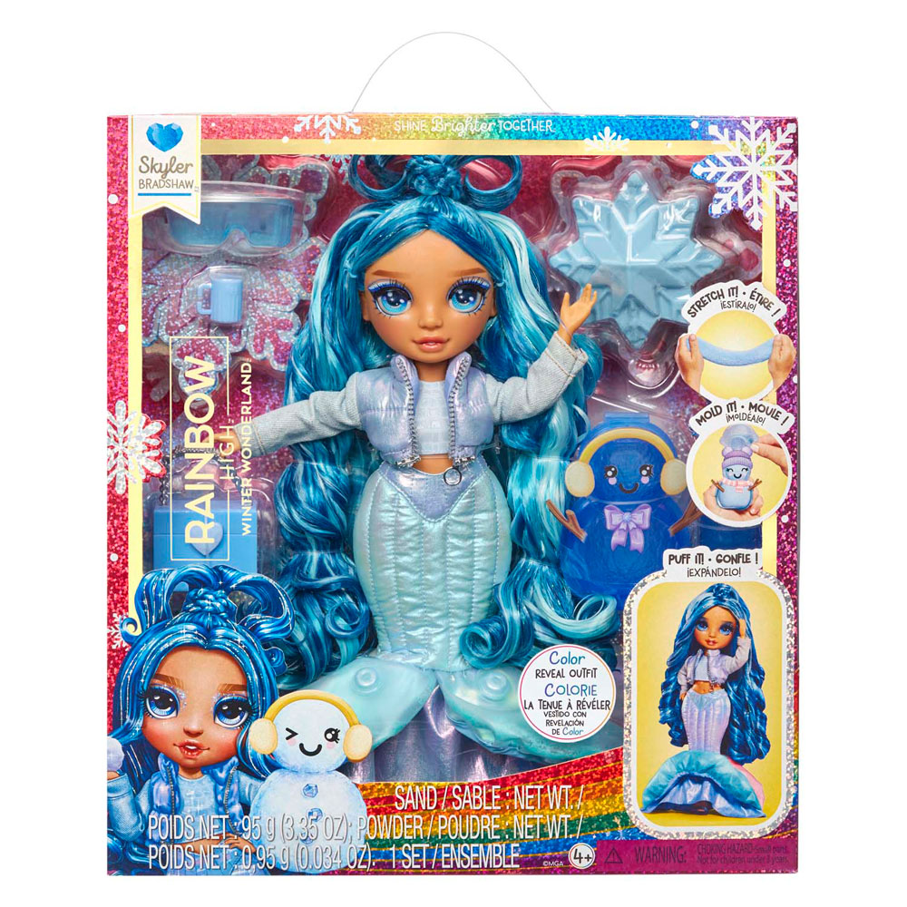 Pop Rainbow High Winter Wonderland - Bleu Skyler