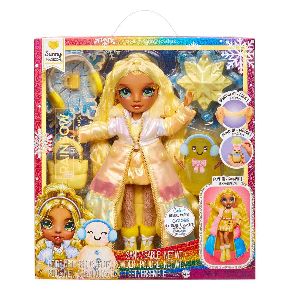 Rainbow High Winter Wonderland Pop – Sonniges Gelb