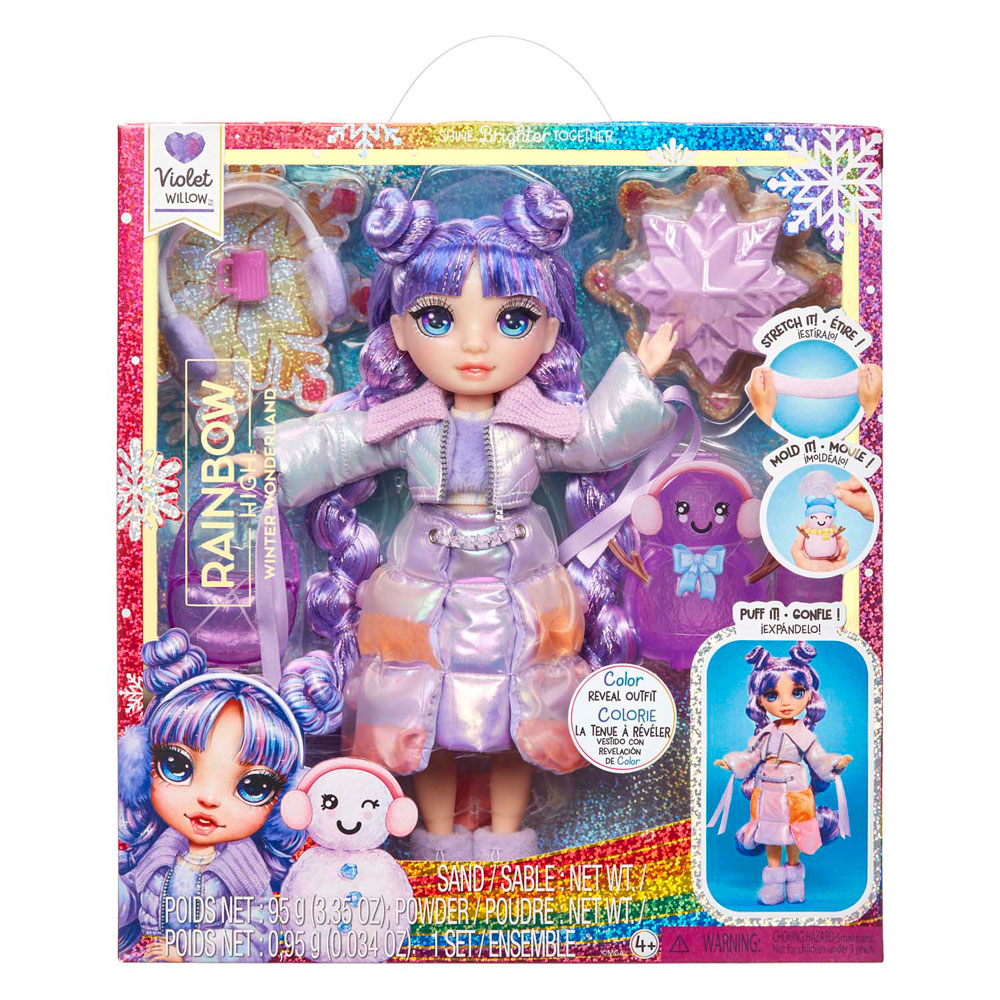 Rainbow High Winter Wonderland Puppe – Violet Willow