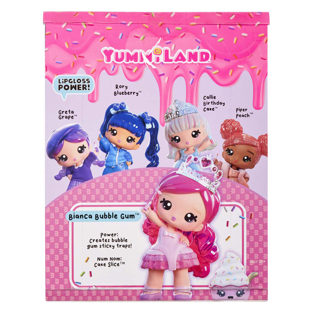 Yummiland Grande poupée + brillant à lèvres animal - Bianca Bubblegum