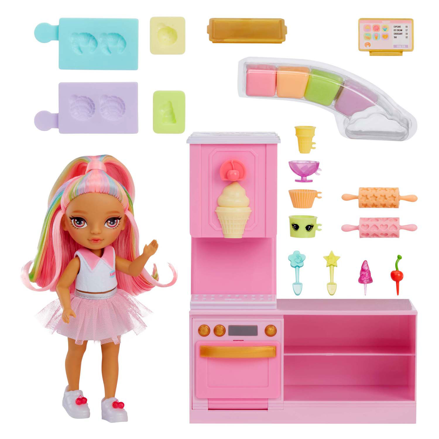 Rainbow High Pop Kleine Dessertwinkel met Kandy Speelset